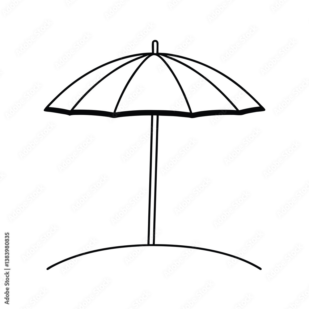 vector illustration of umbrella vector illustration of umbrella