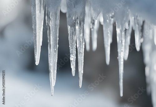 square white format icicles background snow stalactite ice wintery freeze frost cold refrigerate degree icicle iced age cool december crystals minus weather christmas winter celsius glacé tap
