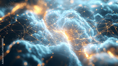 Visualizing cloud computing and decentralized systems a dynamic perspective on digital networks