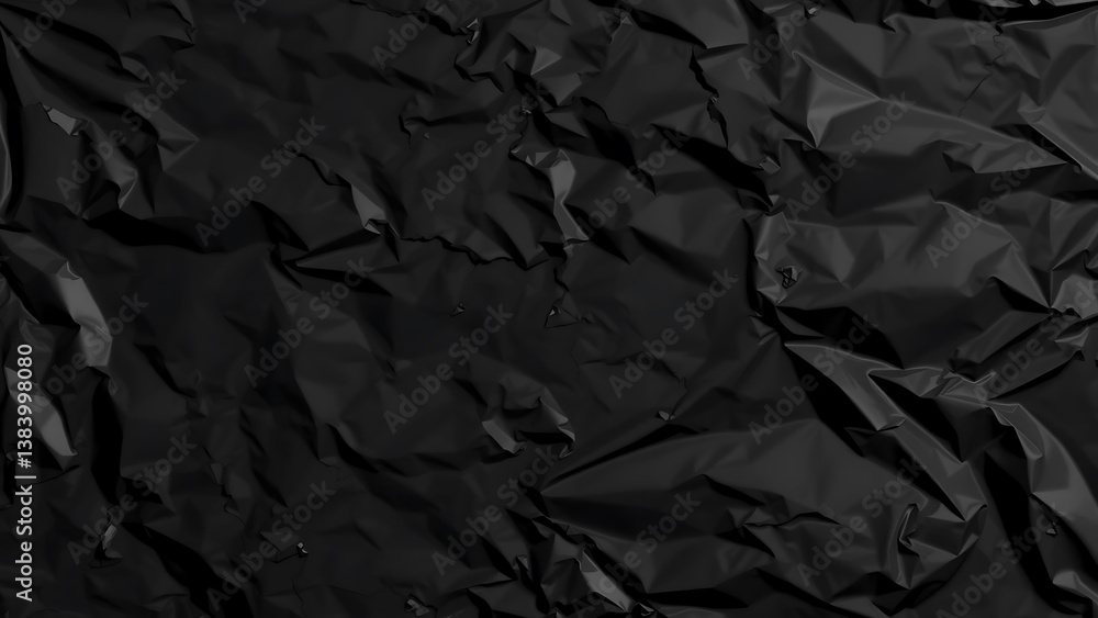 Crumpled Plastic Texture Background Crumpled Plastic Texture Background