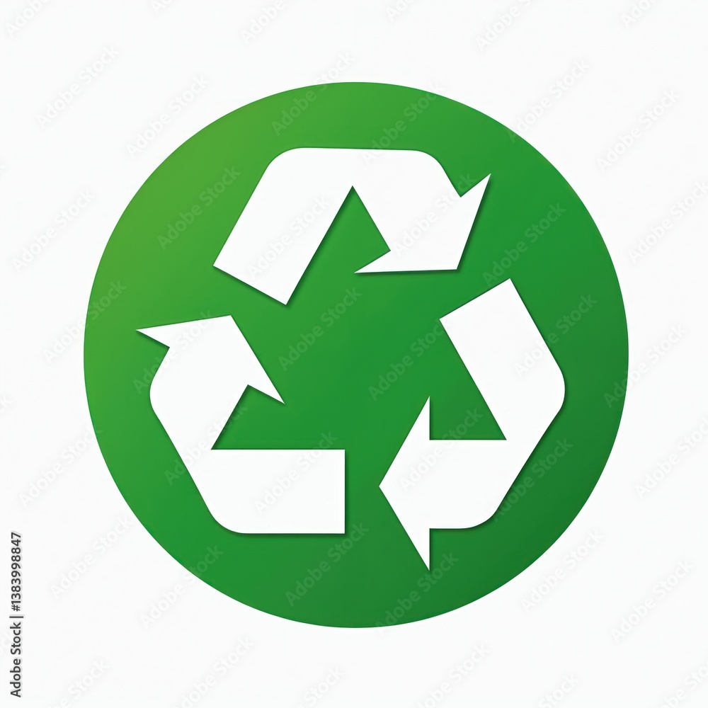 Green recycle symbol on isolated transparent background. Eco-friendly icon for web design mobile apps. Represents reusing materials, environmental protection, zero waste, circular economy, Green recycle symbol on isolated transparent background. Eco-friendly icon for web design mobile apps. Represents reusing materials, environmental protection, zero waste, circular economy,