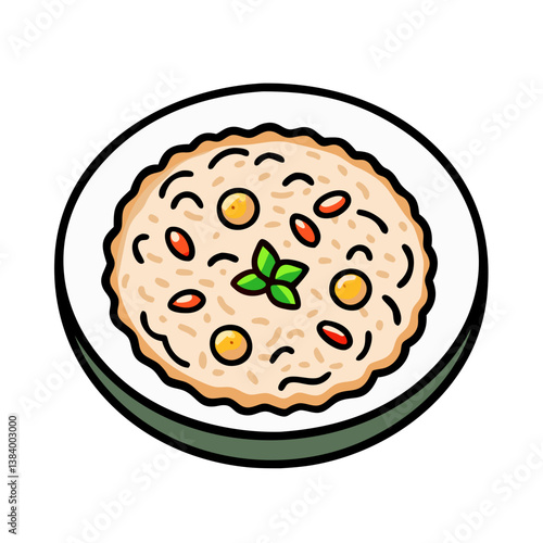 tempura vector art, tempura icon, food vector illustration