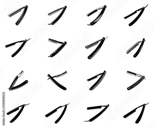 Straight Razor Svg