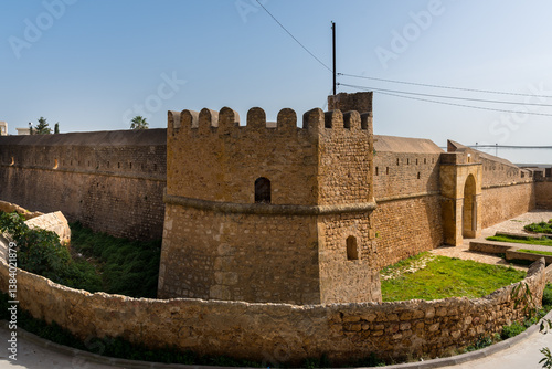 The fortress of Ghar el Melh in the far north of Tunisia