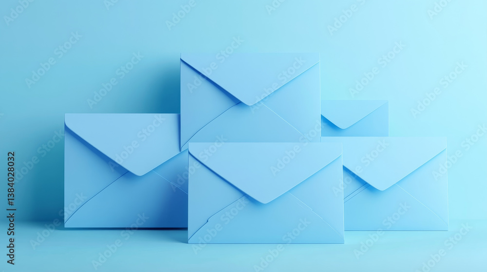 3D Blue envelopes icon set. Open and close letters. Subscribe to newsletter. Email message. Send post card. Envelope with document. Mail notification. Cartoon design icons. 3D Vector illustration 3D Blue envelopes icon set. Open and close letters. Subscribe to newsletter. Email message. Send post card. Envelope with document. Mail notification. Cartoon design icons. 3D Vector illustration