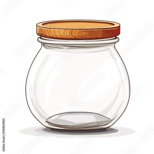 empty glass jar set,