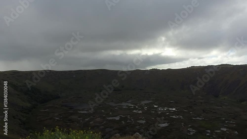 Exploring the breathtaking Orongo site on Easter Island with its stunning volcanic landscapes and rich cultural history