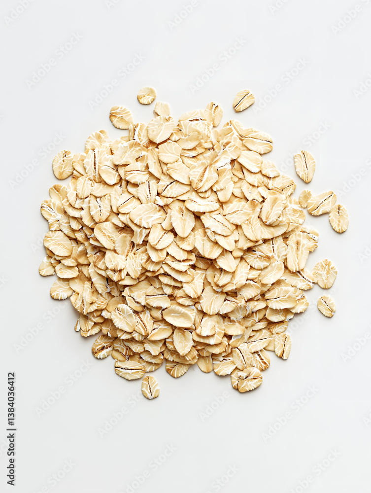 Rolled Oats (Neatly Piled) Rolled Oats (Neatly Piled)