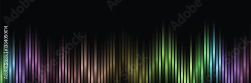 Abstract sound wave. Voice digital waveform, volume voice technology vibrant wave. Music sound energy vector background. Equalizer volume, waveform electronic light illustration