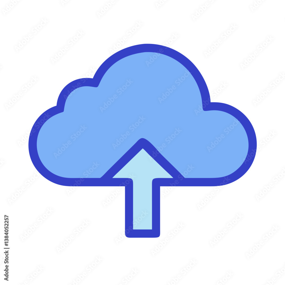 Cloud Data Upload Icon for Services Cloud Data Upload Icon for Services
