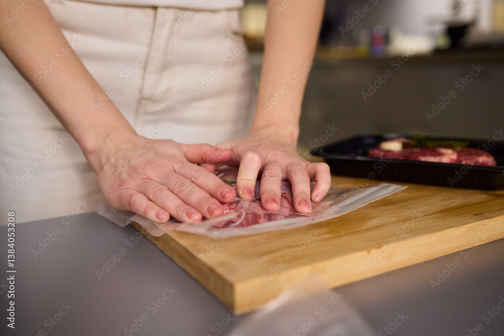 Sealing Fresh Meat for Preservation Using a Vacuum Sealer for Longer Lasting Freshness Sealing Fresh Meat for Preservation Using a Vacuum Sealer for Longer Lasting Freshness