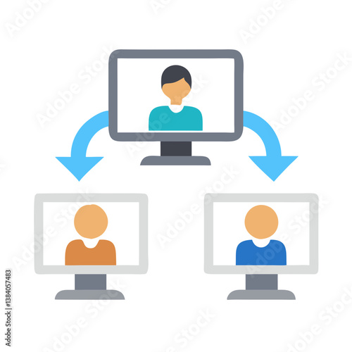  Creative Teleconferencing Icon for Team Meetings