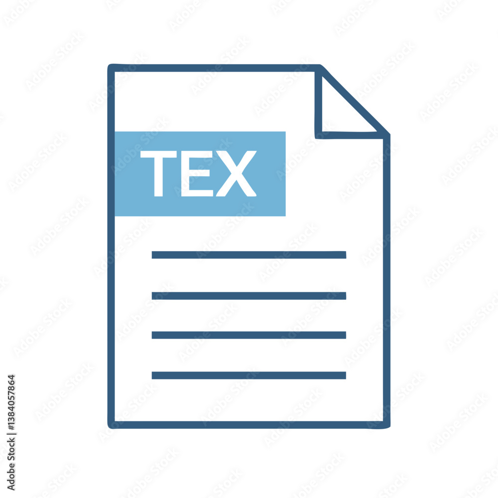Text Sheet Icon for Document Creation Text Sheet Icon for Document Creation