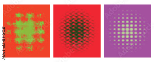 Bitmap dot background with sketch effect. Futuristic retro design in y2k style. vector