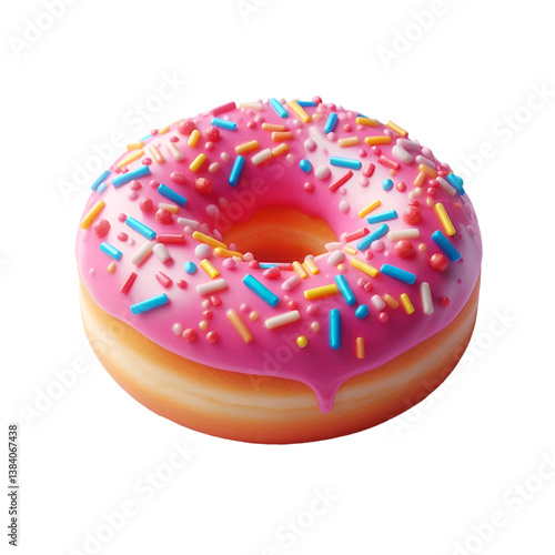 donut isolated on white