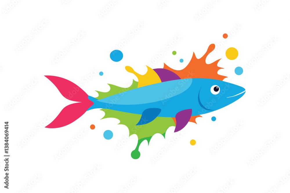 vector illustration of a fish vector illustration of a fish
