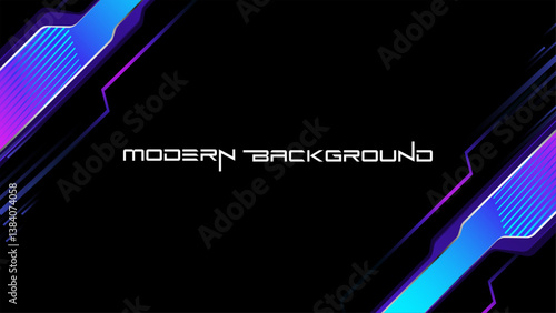 Game template New Trend Modern Abstract Template Design Corporate Presentation. Contemporary Style Graphic Creative Cover. Amazing Geometric Element background. Brochure, leaflet, flyer, template.