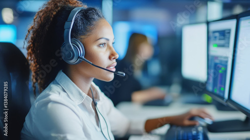 Emergency call center operators providing public assistance