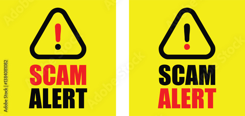 danger warning sign scam alert