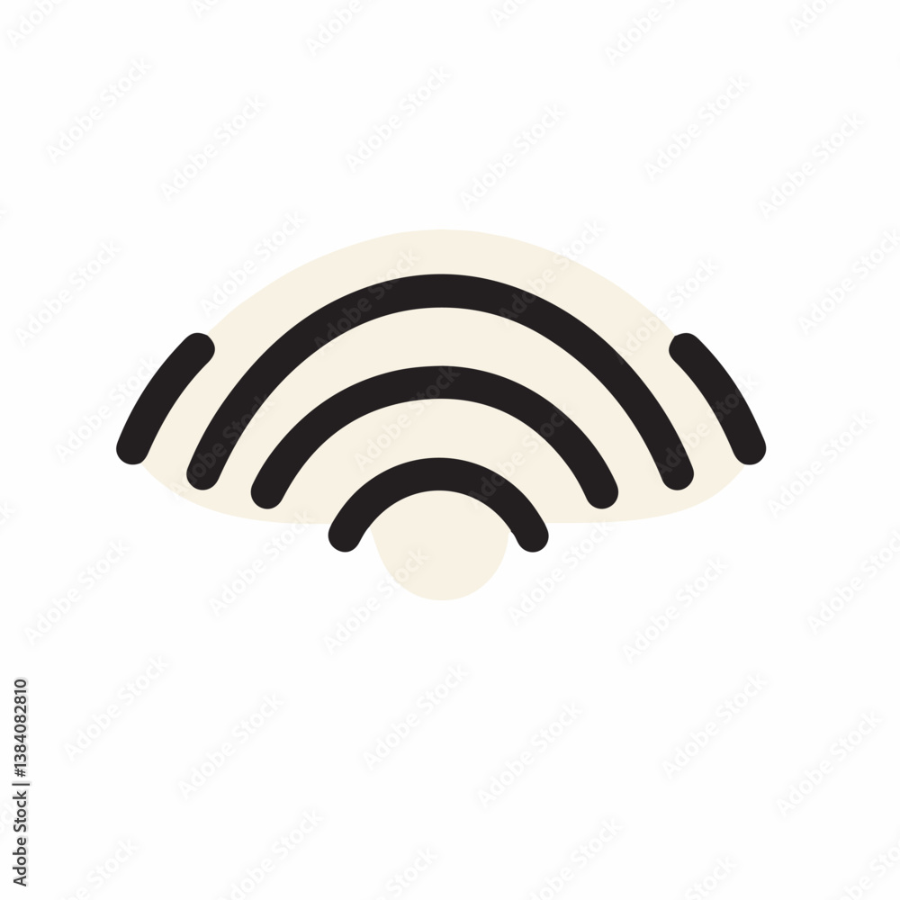 Abstract wifi signal transmits wireless connectivity globally Abstract wifi signal transmits wireless connectivity globally