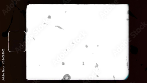 Vintage super 8 mm effect. Old film tape overlay. High quality photo