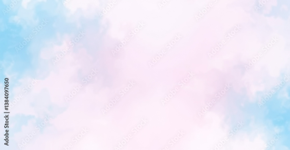 Pastel Sky Clouds: A Dreamy Abstract Landscape Pastel Sky Clouds: A Dreamy Abstract Landscape