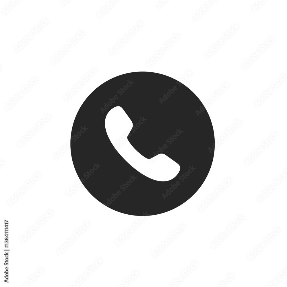 Phone Circle Fill Icon Phone Circle Fill Icon