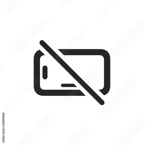 No Landscape Phone Gen3 Icon