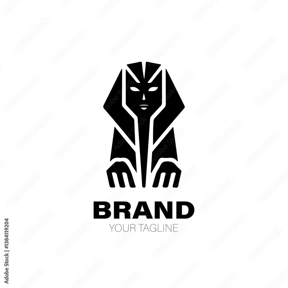 Sphinx Logo. Sphinx Logo Design. Sphinx Logo Brand. Sphinx Logo Vector Design Isolated on White Background Sphinx Logo. Sphinx Logo Design. Sphinx Logo Brand. Sphinx Logo Vector Design Isolated on White Background