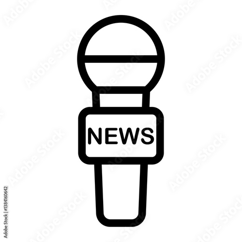 microphone Line Icon