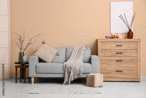 Interior of living room wit...