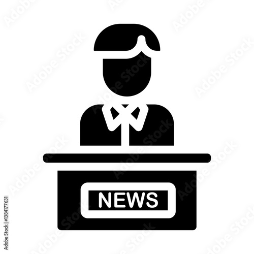 news Solid icon