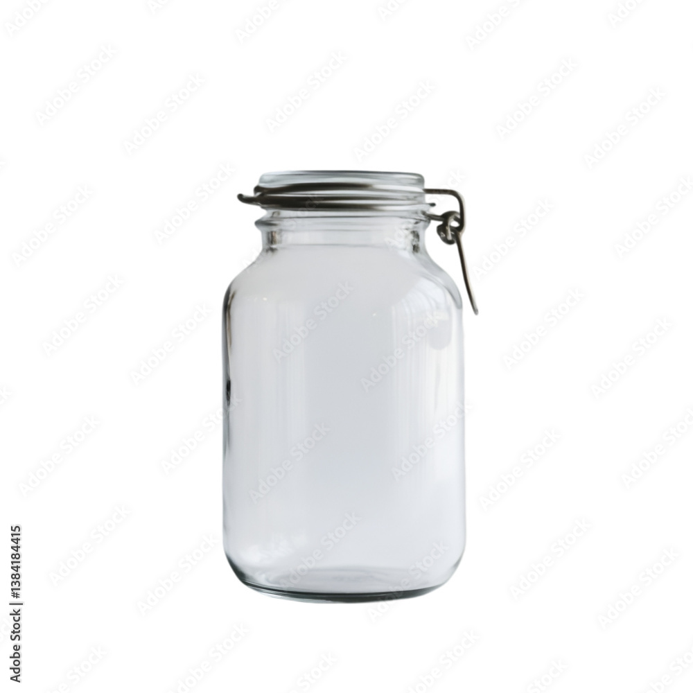 Glass Jar, Storage Jar, Clip Jar Glass Jar, Storage Jar, Clip Jar