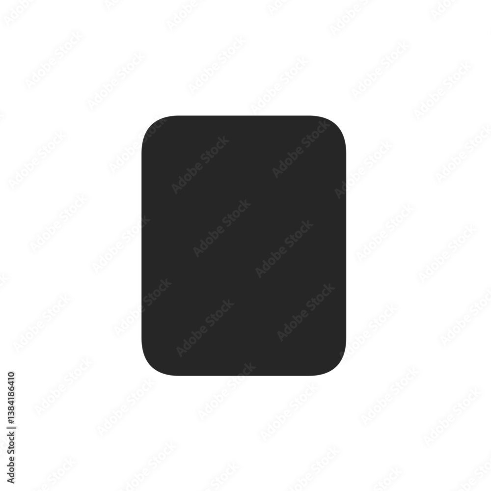 Rectangle Portrait Filled Rectangle Portrait Filled