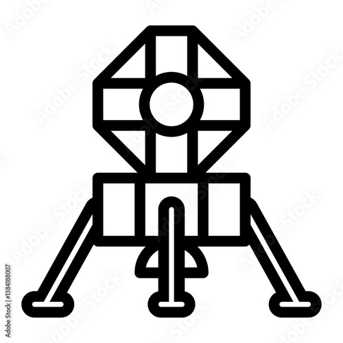 lander Line Icon