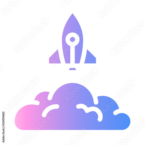 rocket Gradient icon