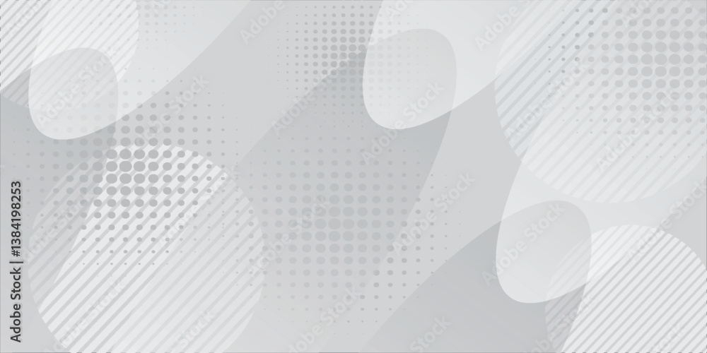 white circle banner background. Abstract vector graphic design banner pattern background template white circle banner background. Abstract vector graphic design banner pattern background template