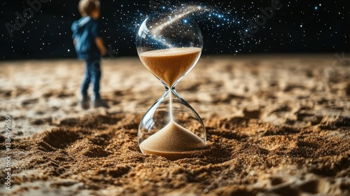 Ephemeral Moments: A Child's Journey Through Time