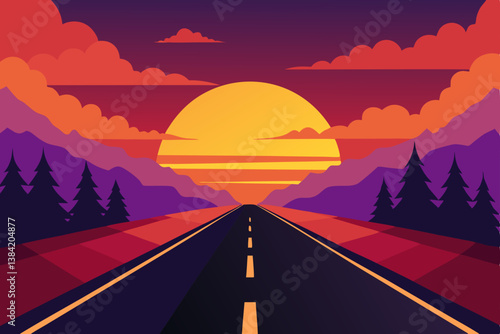 road to the mountains
