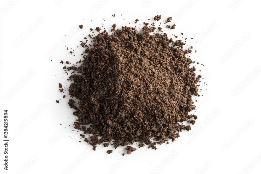Pile of dark brown powder (1) Pile of dark brown powder (1)