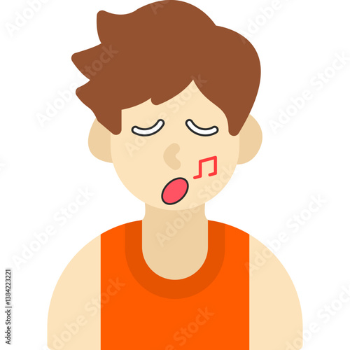 Singing Boy Icon