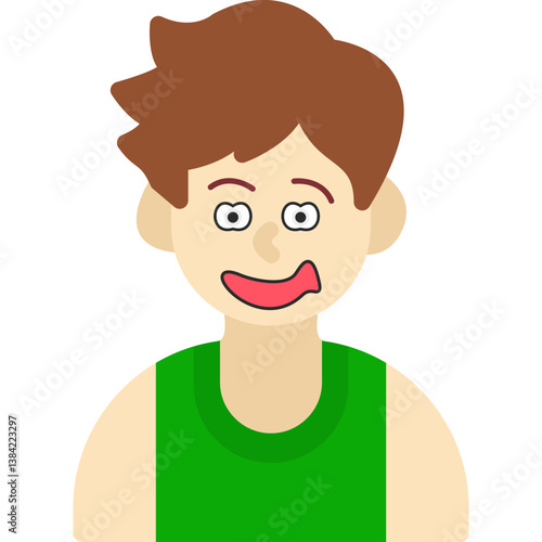 Grinning Boy Icon