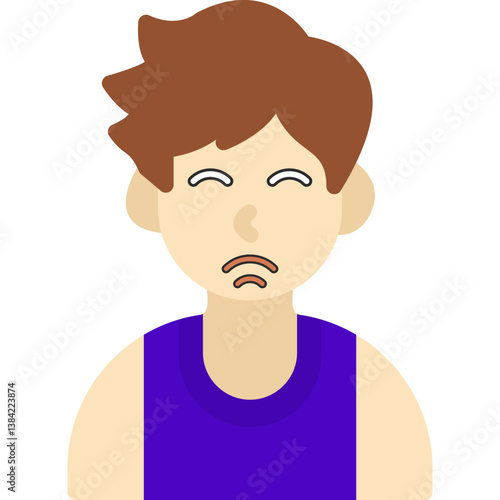 Embarrassed Boy Icon