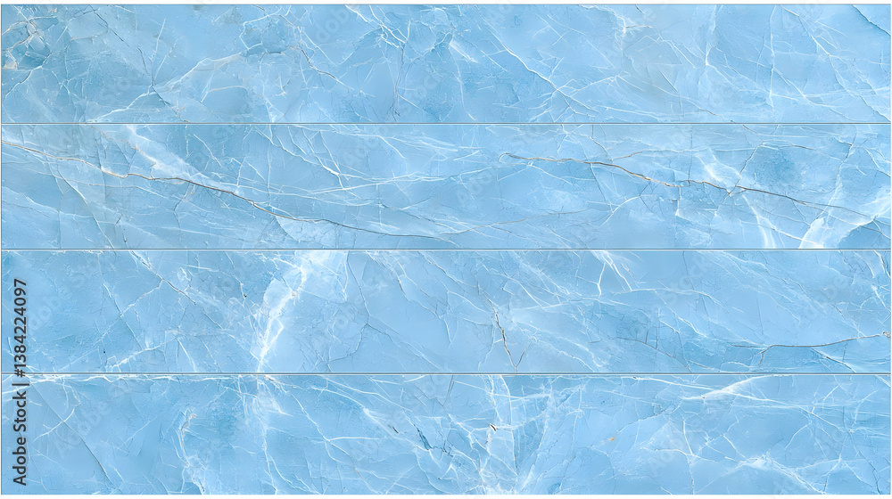 Obraz premium Light Blue Marble Texture Background