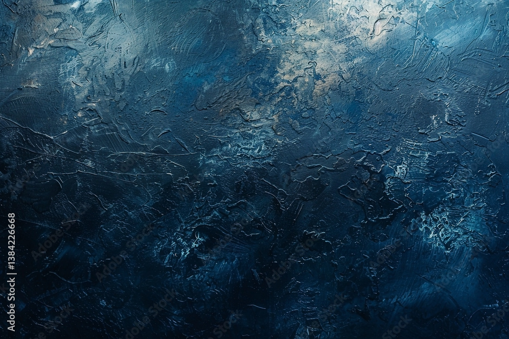 Atmospheric Dark Blue Grunge Texture Background for Creative Projects Atmospheric Dark Blue Grunge Texture Background for Creative Projects