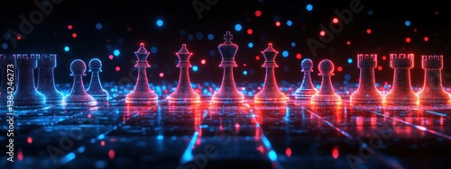 Futuristic Chess Competition for Financial Strategy with AI Technology and Big Data Analytics