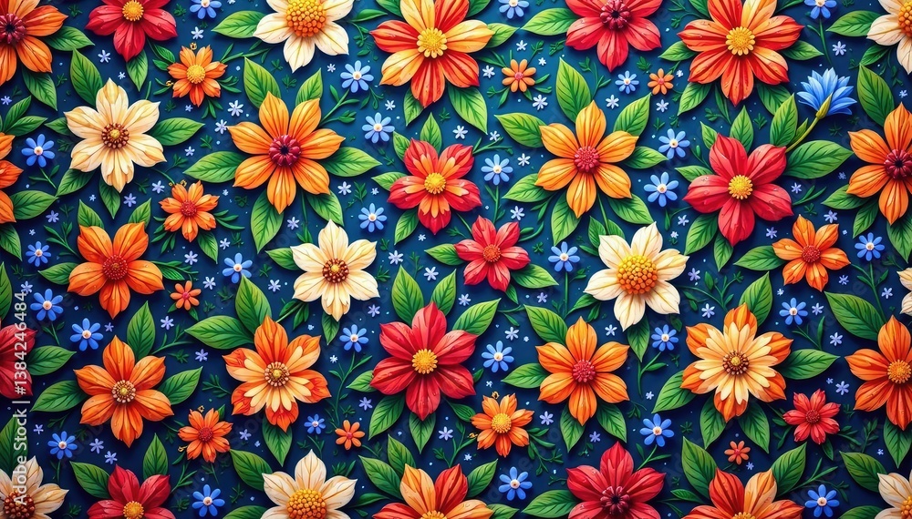 Intricate floral pattern, repeating seamlessly , floral, nature Intricate floral pattern, repeating seamlessly , floral, nature
