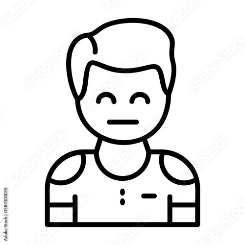 Pessimism Outline Style Emotion Icon