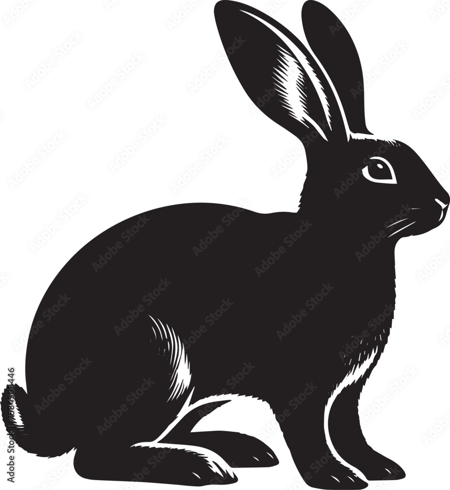 Obraz premium Rabbit vector