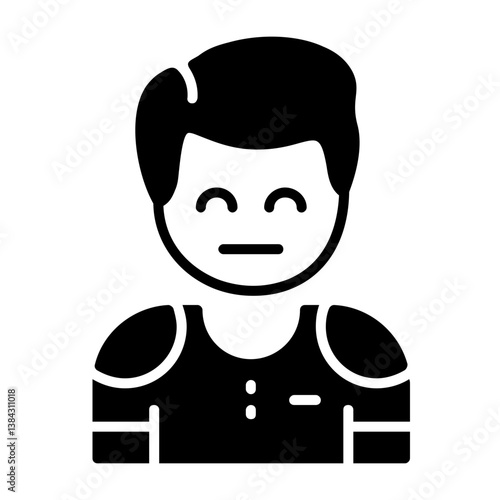 Pessimism Solid Style Emotion Icon